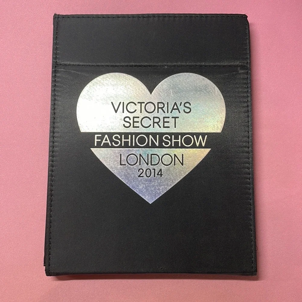 Victoria's Secret Black Tri-Fold Vanity Mirror